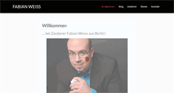 Desktop Screenshot of fabianweiss.de